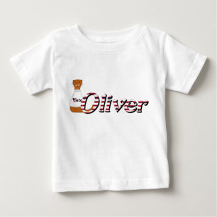 T-shirt Pour Bébé Oliver La Loutre Dit : Sortez et Votez !