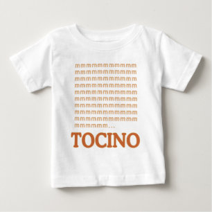 T-shirt Pour Bébé OM NOM NOM mmm… TOCINO