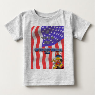 T-shirt Pour Bébé Oncle capitaine Scott T