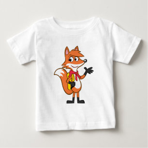 T-shirt Pour Bébé Ondulation de Fox de Rick Scarlett de garde