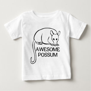 T-shirt Pour Bébé Opossum impressionnant