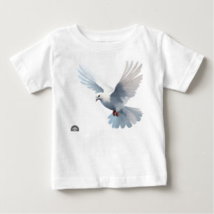T-shirt Pour Bébé Option 1 (Mignon & Direct) : l'oiseau volant G