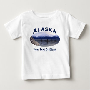 T-shirt Pour Bébé Orca d'eau foncée