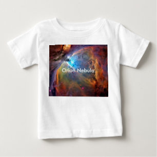 T-shirt Pour Bébé Orion Nebula Space Galaxy