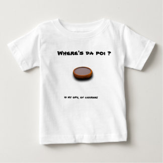 T-shirt Pour Bébé Où est da poi ? (bébé)