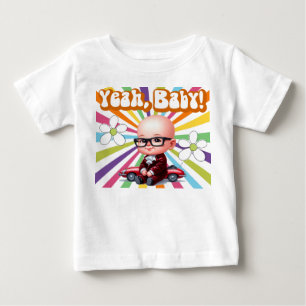 T-shirt Pour Bébé Ouais Baby Retro