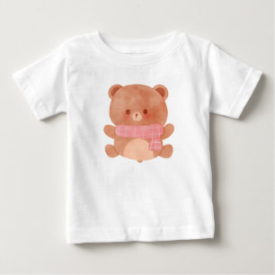 T-shirt Pour Bébé ours