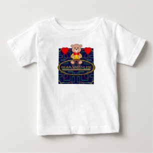 T-shirt Pour Bébé Ours avec moi Squeaky Clean