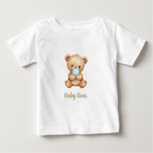 T-shirt Pour Bébé Ours de bébé, ours en peluche Conception avec phot