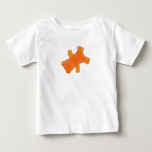 T-shirt Pour Bébé Ourson gummy Orange Breakdance - Bébé sucré et coo