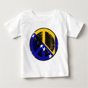 T-shirt Pour Bébé Paix en Bosnie-Herzégovine