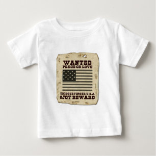 T-shirt Pour Bébé Paix souhaitée