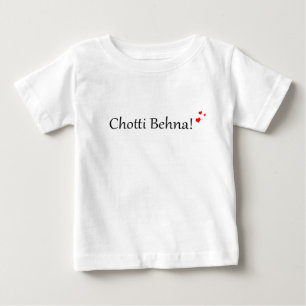 T-shirt Pour Bébé Pakistanais de Hindi d'Urdu de Chotti Behna   Desi