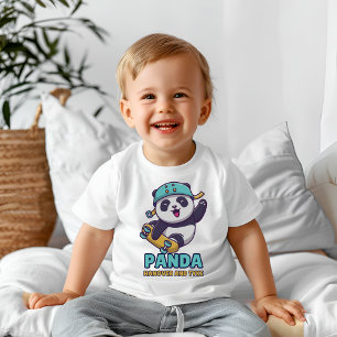 T-shirt Pour Bébé Panda