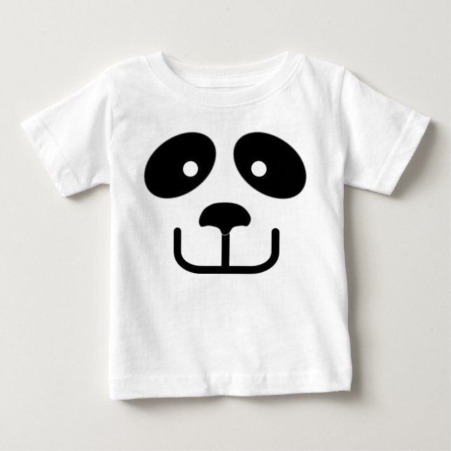 T-shirt Pour Bébé Panda (Devant)