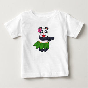 T-shirt Pour Bébé Panda à Ballet Dance