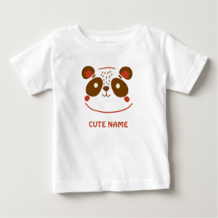 T-shirt Pour Bébé Panda Cuddles