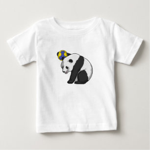 T-shirt Pour Bébé Panda dans les sports de handball