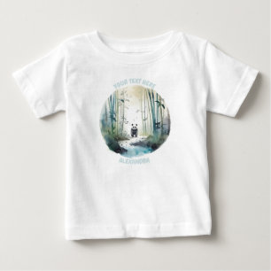 T-shirt Pour Bébé Panda Tee bébé personnalisé