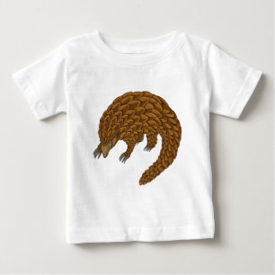 T-shirt Pour Bébé Pangolin