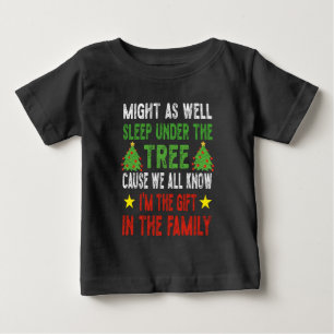 T-shirt Pour Bébé Pantalon de Noël drôle pour enfants filles garçons
