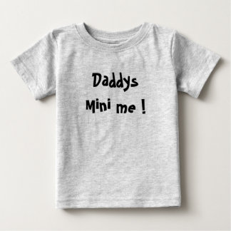T-shirt Pour Bébé Papa m'a mini