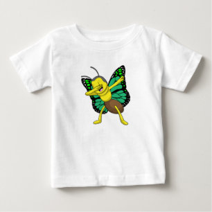 T-shirt Pour Bébé Papillon à l'Hip hop Dance Dab