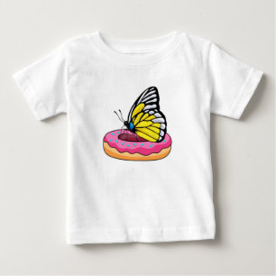 T-shirt Pour Bébé Papillon avec Donut