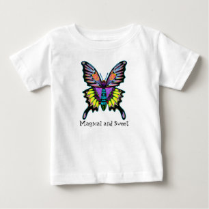 T-shirt Pour Bébé Papillon coloré