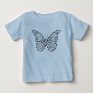 T-shirt Pour Bébé Papillon inspiré