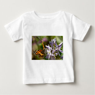 T-shirt Pour Bébé Papillon orange sur vêtements et cadeaux de jacint