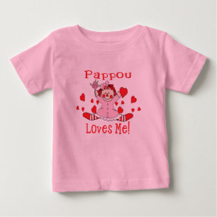 T-shirt Pour Bébé Pappou Love's me Rag Doll