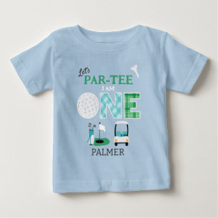 T-shirt Pour Bébé Par-tee Golf 1er Anniversaire Golf