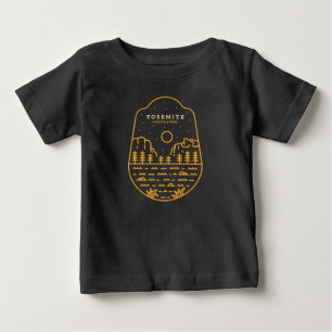 T-shirt Pour Bébé Parc national de Yosemite
