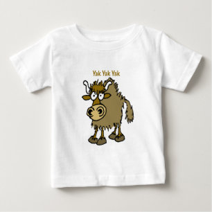 T-shirt Pour Bébé Parler de YAKS de YAKS de YAKS EST la vie !