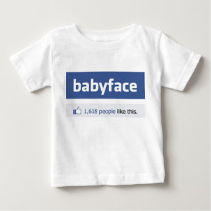 T-shirt Pour Bébé parodie sociale drôle de mise en réseau de