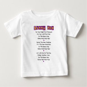 T-shirt Pour Bébé Paroles de Bunny Hop T-shirt bébé Body bébé