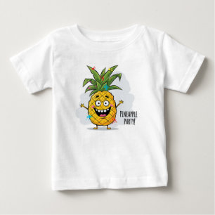 T-shirt Pour Bébé Parti de l'ananas par Natasha Us