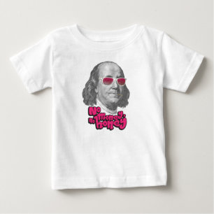 T-shirt Pour Bébé Pas d'argent, pas de miel