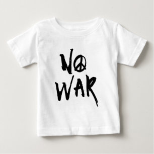 T-shirt Pour Bébé Pas de guerre