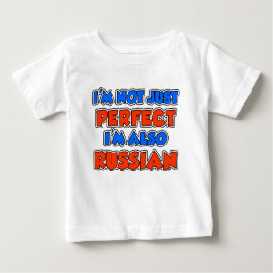 T-shirt Pour Bébé Pas seulement le russe parfait