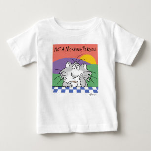 T-shirt Pour Bébé PAS UN MATIN par Sandra Boynton