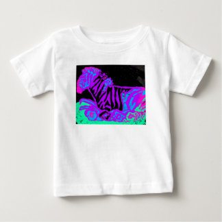T-shirt Pour Bébé Pastel Zebra