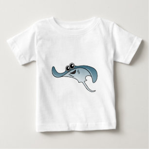 T-shirt Pour Bébé Pastenague de bande dessinée