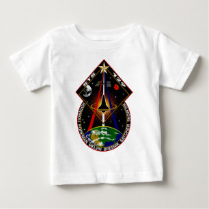 T-shirt Pour Bébé Patch de vol STS 129