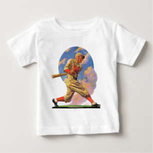 T-shirt Pour Bébé Pâte lisse de base-ball