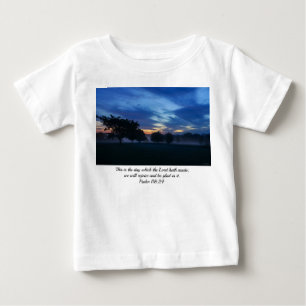 T-shirt Pour Bébé Pause De L'Aube Et Du Fog