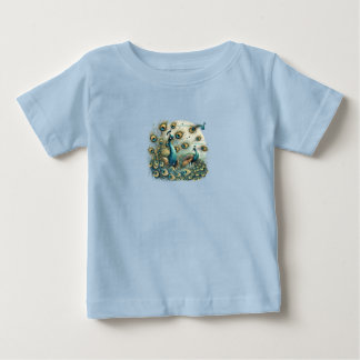 T-shirt Pour Bébé Peacocks Majestic - T-Shir Écran En Plumes Vibrant