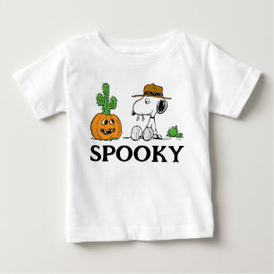 T-shirt Pour Bébé Peanuts Halloween désertique de Spike