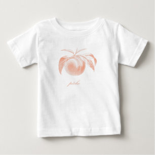 T-shirt Pour Bébé Pêche (pêche)